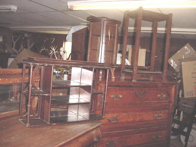 Beautiful Umbrella Stand Curio And Shelf.JPG