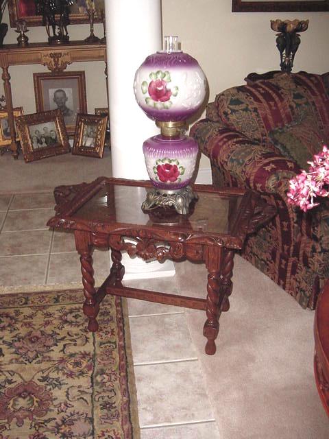 Lamp And Carved Serving Table.jpg