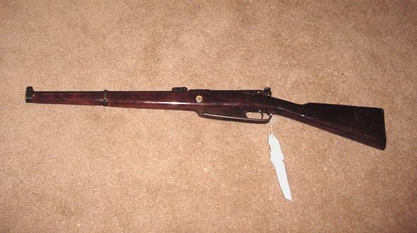 E.R. Furt 1893  Carbine, Bolt Action, 8.8 MM..JPG