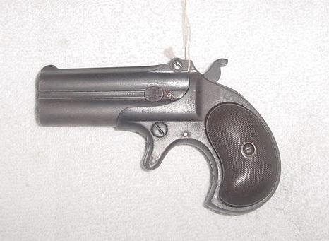 Remmington Model 95 Double Derringer Type 2 , Over And Under Designed By  William Elliot.JPG