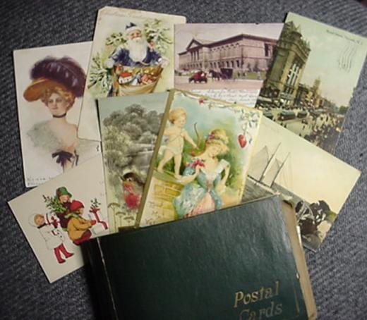 Old Postcard Album.JPG