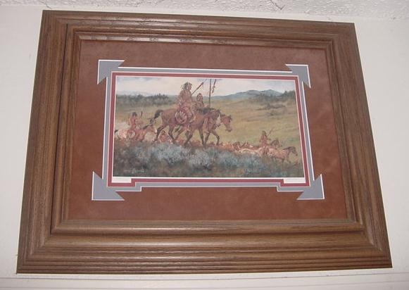 Signed And Numbered Native American Art By Miller.JPG