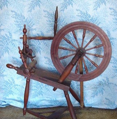 Spinning Wheel Signed  T. Carlon.JPG